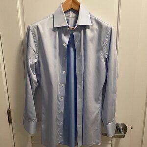 Ledbury Dress Shirt - The Blue Madison Fine Twill Custom Shirt